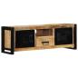 Preview: ARDEBO.de - TV-Schrank 100x30x35 cm Massivholz Mango