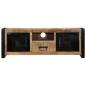 Preview: TV-Schrank 100x30x35 cm Massivholz Mango
