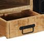 Preview: TV-Schrank 100x30x35 cm Massivholz Mango
