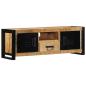 Preview: TV-Schrank 100x30x35 cm Massivholz Mango