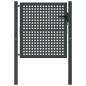 Preview: Gartentor Anthrazit 105x150 cm Stahl