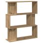 Preview: Bücherregal Artisan-Eiche 80x24x96 cm Holzwerkstoff