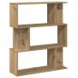 Preview: Bücherregal Artisan-Eiche 80x24x96 cm Holzwerkstoff