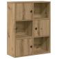 Preview: Bücherregal Artisan-Eiche 60x24x76,5 cm Holzwerkstoff