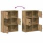Preview: Bücherregal Artisan-Eiche 60x24x76,5 cm Holzwerkstoff