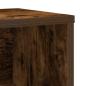 Preview: Bücherregal Räuchereiche 60x24x76,5 cm Holzwerkstoff
