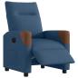 Preview: Relaxsessel Elektrisch Blau Stoff