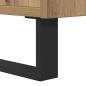 Preview: Couchtisch Artisan-Eiche 90x50x36,5 cm Holzwerkstoff