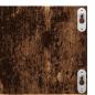 Preview: CD-Wandregal Altholz-Optik 75x18x18 cm Holzwerkstoff