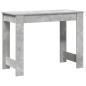 Preview: Schreibtisch Betongrau 100x45x75 cm Holzwerkstoff