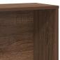 Preview: Bücherregal Braun Eichen-Optik 60x24x120 cm Holzwerkstoff