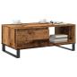 Preview: Couchtisch Altholz-Optik 90x50x36,5 cm Holzwerkstoff