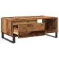 Preview: Couchtisch Altholz-Optik 90x50x36,5 cm Holzwerkstoff