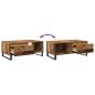 Preview: Couchtisch Altholz-Optik 90x50x36,5 cm Holzwerkstoff