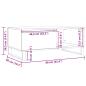 Preview: Couchtisch Altholz-Optik 90x50x36,5 cm Holzwerkstoff