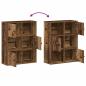 Preview: Bücherregal Altholz-Optik 60x24x76,5 cm Holzwerkstoff