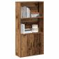 Preview: ARDEBO.de - Bücherregal Altholz-Optik 60x24x120 cm Holzwerkstoff