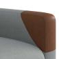 Preview: Massagesessel Hellgrau Stoff