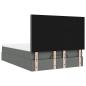 Preview: Ottoman-Bett mit Matratze Dunkelgrau 140x200 cm Stoff