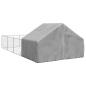 Preview: Outdoor-Hundezwinger mit Auslauf 7x3x1,9 m Verzinkter Stahl