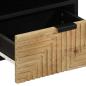 Preview: Couchtisch Braun 80x54x40 cm Massivholz Mango