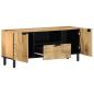 Preview: TV-Schrank Braun 105x33x46 cm Massivholz Mango