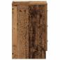 Preview: Nachttische 2 Stk. Altholz-Optik 38x35x55 cm Holzwerkstoff