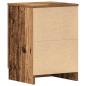 Preview: Nachttische 2 Stk. Altholz-Optik 38x35x55 cm Holzwerkstoff