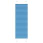 Preview: ARDEBO.de - Plissee Blau 45x100 cm Stoffbreite 44,4 cm Polyester