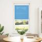 Preview: Plissee Blau 55x150 cm Stoffbreite 54,4 cm Polyester