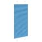 Preview: Plissee Blau 55x150 cm Stoffbreite 54,4 cm Polyester