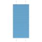 Preview: ARDEBO.de - Plissee Blau 65x150 cm Stoffbreite 64,4 cm Polyester