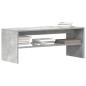 Preview: ARDEBO.de - TV-Schrank Betongrau 100x40x40 cm Holzwerkstoff