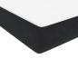 Preview: Boxspringbett mit Matratze Schwarz 160x210 cm Samt