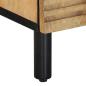 Preview: Nachttisch Braun 50x33x60 cm Massivholz Mango