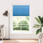 Preview: Plissee Blau 115x200 cm Stoffbreite 114,4 cm Polyester