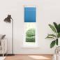 Preview: Plissee Blau 55x200 cm Stoffbreite 54,4 cm Polyester