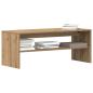 Preview: ARDEBO.de - TV-Regal Artisan-Eiche 100x40x40 cm Holzwerkstoff