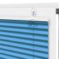 Preview: Plissee Blau 95x100 cm Stoffbreite 94,4 cm Polyester