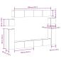 Preview: 8-tlg. TV-Schrank-Set Wandmontage Artisan-Eiche Holzwerkstoff