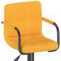 Preview: Barhocker Senfgelb Stoff