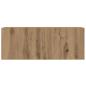 Preview: 6-tlg. TV-Schrank-Set Wandmontage Artisan-Eiche Holzwerkstoff