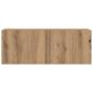 Preview: 7-tlg. TV-Schrank-Set Wandmontage Artisan-Eiche Holzwerkstoff