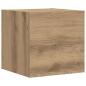 Preview: 7-tlg. TV-Schrank-Set Wandmontage Artisan-Eiche Holzwerkstoff