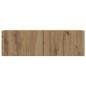 Preview: 6-tlg. TV-Schrank-Set Wandmontage Artisan-Eiche Holzwerkstoff