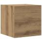 Preview: 6-tlg. TV-Schrank-Set Wandmontage Artisan-Eiche Holzwerkstoff