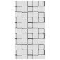 Preview: Duschrollo 140x240 cm Stoffbreite 136 cm