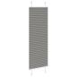 Preview: Plissee Anthrazit 45x150 cm Stoffbreite 44,4 cm Polyester