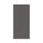 Preview: ARDEBO.de - Plissee Schwarz 65x100 cm Stoffbreite 64,4 cm Polyester