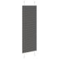 Preview: Plissee Schwarz 40x150 cm Stoffbreite 39,4 cm Polyester